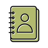Help Directory Icon Design vector