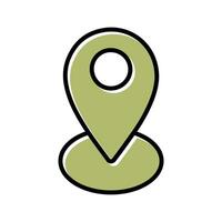 Geotargeting Icon Design vector