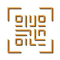 QR Code Generator Icon Design vector