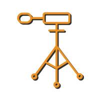Tripod Tools Icon Design vector