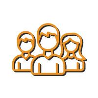 Team Icon Design vector