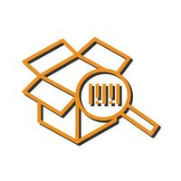 QR Code Scan Icon Design vector