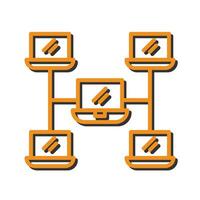 Connection Icon Design vector