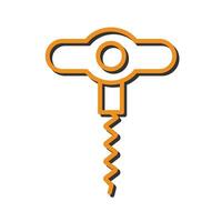 Wine Opener Icon Design vector