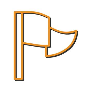 Flag Icon Design vector