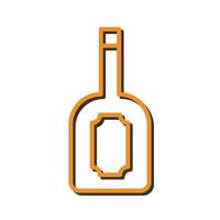 Wine Label Icon Design vector