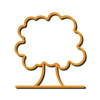 Deciduous Tree Icon Design vector