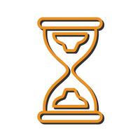 Sand Timer Icon Design vector