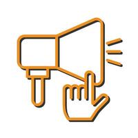 Call to Action Icon Design vector