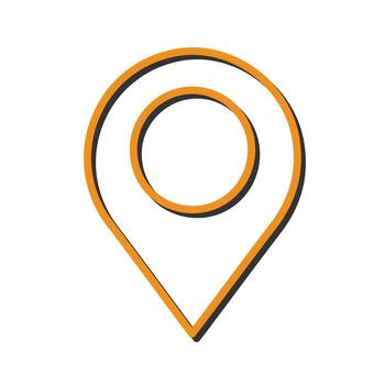 Map Pin Icon Design vector