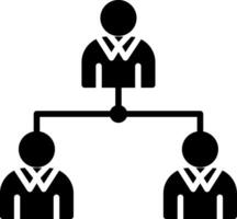Hierarchy Icon Design vector