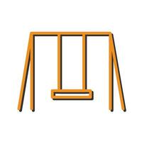 Swing Time Icon Design vector