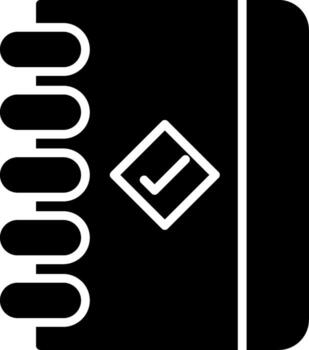 Notebook Icon Design vector