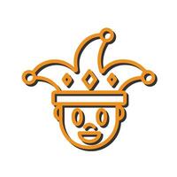 Clown Icon Design vector