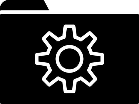 diseño de icono de carpeta vector