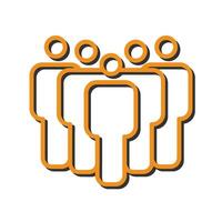 Diversity and Inclusion Icon Design vector