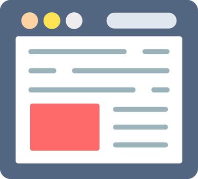 Browser Icon Design vector