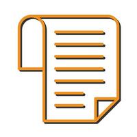 Document Icon Design vector