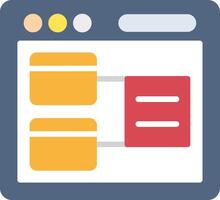 Web Development Icon Design vector