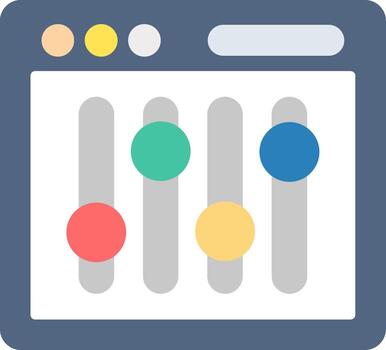 Settings Icon Design vector