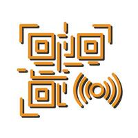 37 - QR Code Wi-Fi.eps vector