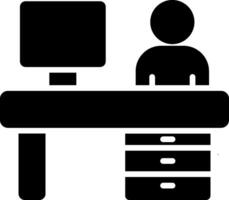 Work Space Icon Design vector