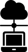 Cloud Network Icon Design vector
