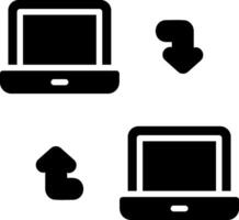 Remote Access Icon Design vector