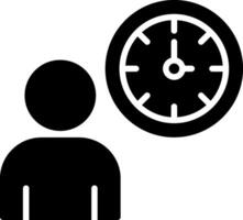 Working Hours Icon Design vector