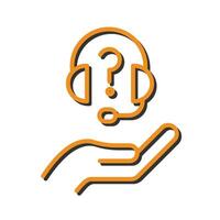 Help Resources Icon Design vector