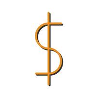 Dollar Icon Design vector