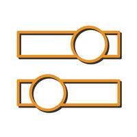 Switch Icon Design vector
