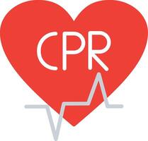 CPR Icon Design vector