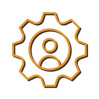 User-generated Content Icon Design vector