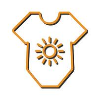 Sun Protection Icon Design vector