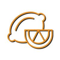 Lemon Icon Design vector