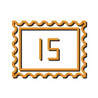 Postage Due Icon Design vector
