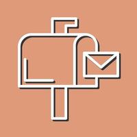 Mailbox Icon Design vector