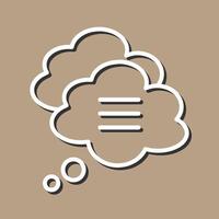 Message Bubble Icon Design vector