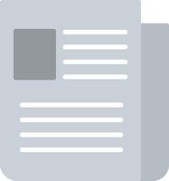 News Paper Icon Design vector