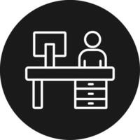 Work Space Icon Design vector