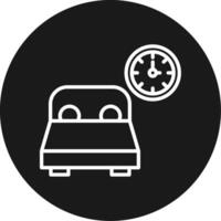 Rest Time Icon Design vector