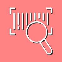Barcode Database Icon Design vector
