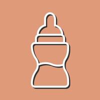 Bottle Feeding Icon Design vector