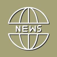 News Website Icon Design vector
