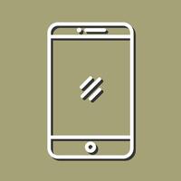 Mobile Icon Design vector