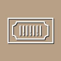 Barcode Price Icon Design vector