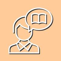 Storytelling Icon Design vector