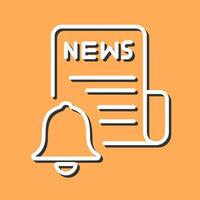 News Update Icon Design vector
