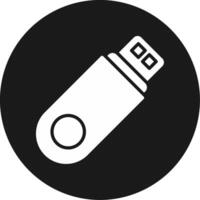 Usb Flash Drive Icon Design vector